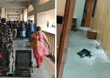 रोहिणी कोर्ट परिसर में संदिग्ध विस्फोट