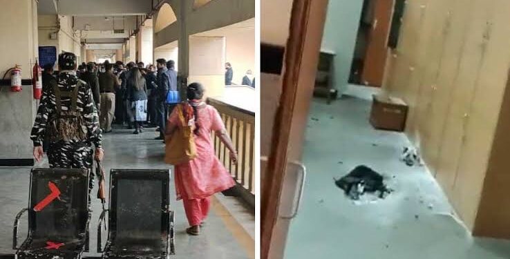 रोहिणी कोर्ट परिसर में संदिग्ध विस्फोट