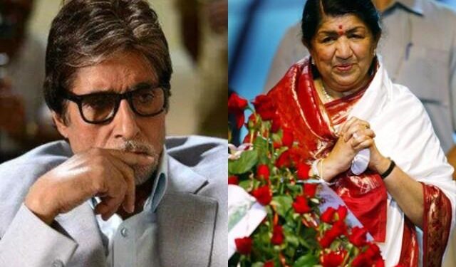 अब स्वर्ग में गूंजेगी लता दीदी की आवाज: अमिताभ बच्चन