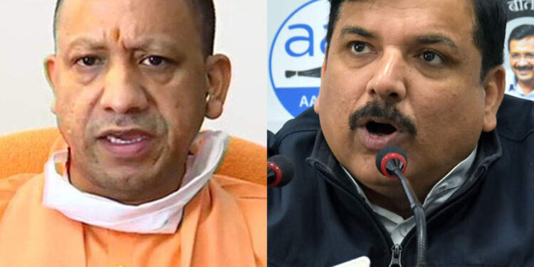 योगी के रिपोर्ट कार्ड पर बोले संजय सिंह- इतना काम किया होता तो मंत्री नहीं दौड़ाए जाते