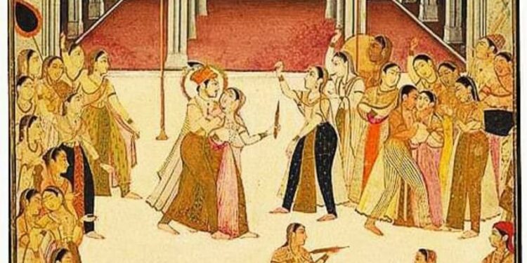 मुग़ल दरबार की होली !