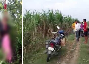 लखीमपुर में पेड पर लटके मिले 2 सगी बहनों के शव, मचा हंगामा