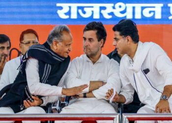 राजस्थान मुख्यमंत्री को लेकर पेंच फंसता हुआ नज़र आ रहा है