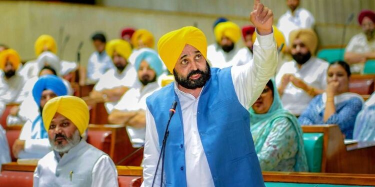 मान सरकार ने साबित किए विश्वास मत, आप के पक्ष में पड़े 93 वोट