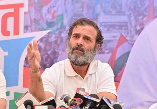 भारत जोड़ो यात्रा के दौरान राष्ट्रगीत की जगह नेपाली गीत चल गया, वीडियो वायरल