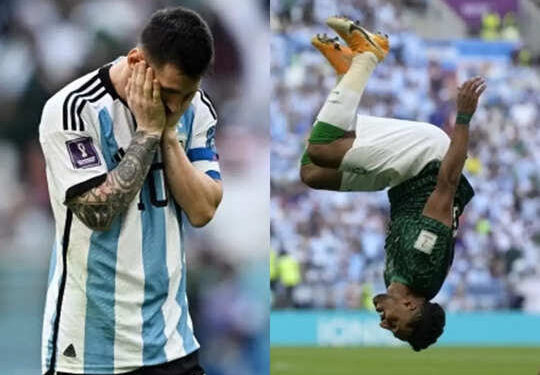 फीफा वर्ल्डकप में सऊदी अरब ने अर्जेंटीना को हराकर किया बड़ा उलटफेर