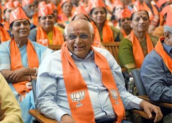 गुजरात में बीजेपी विधायक दल की सर्वसम्मति से भूपेंद्र पटेल चुनें गए विधायक दल के नेता