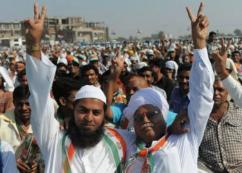 गुजरात में मुस्लिम बाहुल्य क्षेत्र में भी बीजेपी ने लहराया परचम