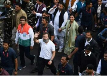 राम जन्मभूमि तीर्थ क्षेत्र ट्रस्ट के पदाधिकारियों ने किया भारत जोड़ो यात्रा की सराहना