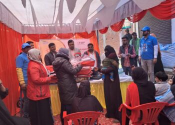 योगदान फाउंडेशन ने ज़रूरतमंदो को बांटा कम्बल, लोगों के खिल उठे चेहरे