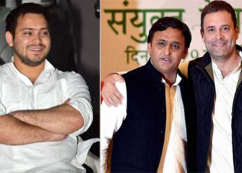 राहुल गाँधी के समर्थन में उतरे तेजस्वी यादव और अखिलेश यादव