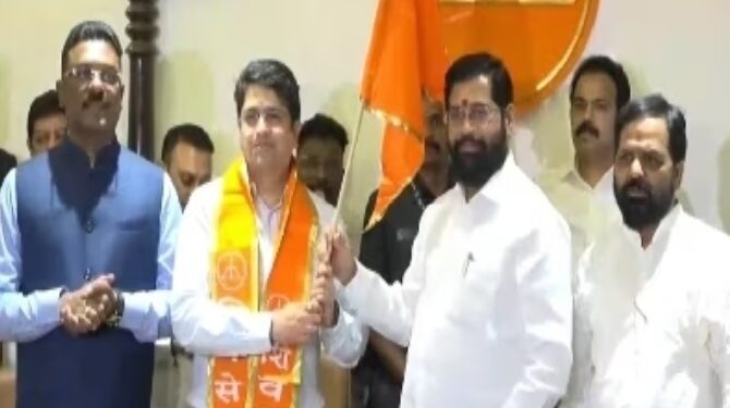 उद्धव गुट के करीबी मंत्री के बेटे ने थामा शिंदे गुट का दामन
