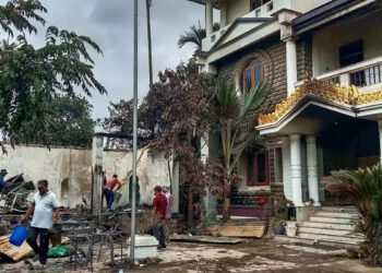 केंद्रीय मंत्री आरके रंजन सिंह के घर की महिलाओं ने किया पथराव, मणिपुर हिंसा से हैं नाराज