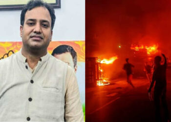 मणिपुर में शांति के लिए रामदेव, अदानी और गोदरेज को पाम ऑयल उद्योग से बाहर करना ज़रूरी: शाहनवाज़ आलम