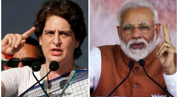 चुनावी मोर्चे पर प्रियंका गांधी PM मोदी और भाजपा की मशीनरी को दे रही हैं टक्कर