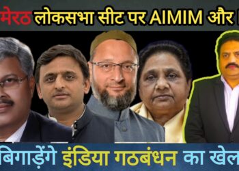 क्या मेरठ लोकसभा सीट पर AIMIM और बसपा बिगड़ेंगे इंडिया गठबंधन का खेल | आग़ा खुर्शीद खान। मुस्लिम टुडे