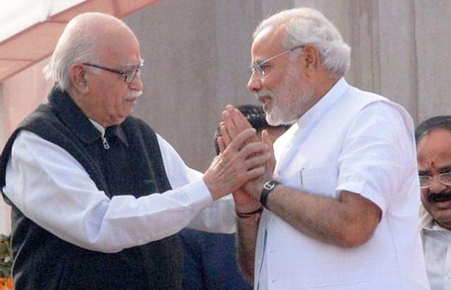 بی جے پی 2019 میں لال کرشن اڈوانی کو لوک سبھا انتخابات میں کھڑا کر سکتی ہے