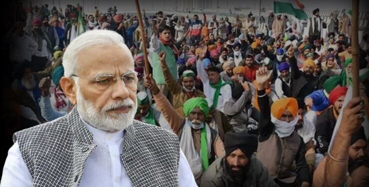 وزیراعظم نے رکھا مان، کسان دیش کا ابھیمان