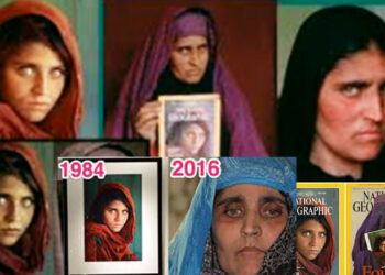 سبز آنکھوں والی افغان کی لڑکی اٹلی پہنچ گئی