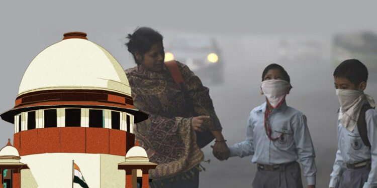 سپریم کورٹ نے آلودگی پر مرکز، ریاستی حکومت کی سخت سرزنش کی