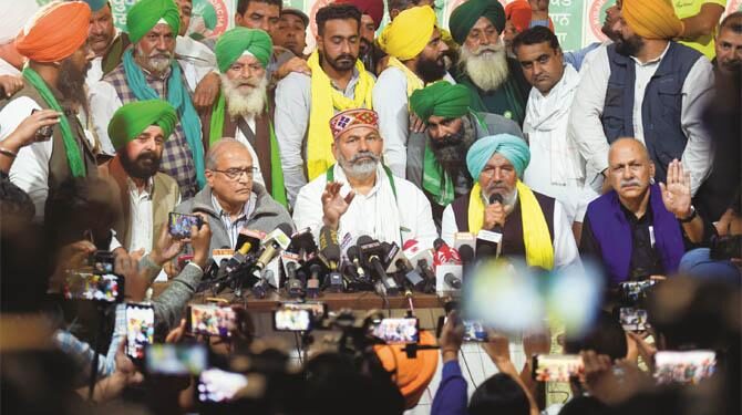 کسان آندولن ختم نہیں ہو گا،گفتگو کیلئے کمیٹی تشکیل