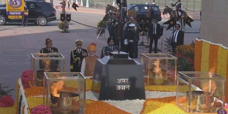 انڈیا گیٹ پر ہمیشہ کیلئے بجھ جائے گی امر جوان جیوتی