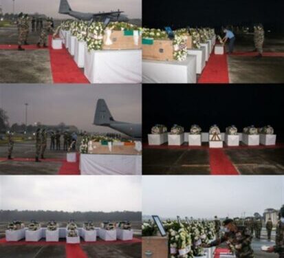 فوج کا برفانی تودہ کھسکنے کے سبب ہلاک فوجیوں کو خراج عقیدت