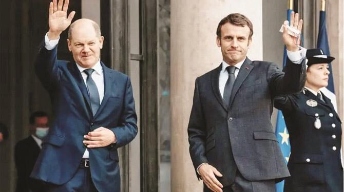 یوکرین پر روس کے ممکنہ حملے کو روکنے کیلئےفرانس اور جرمنی متحرک