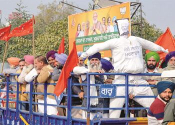 مودی سرکار کی وعدہ خلافی پر کسانوں کا ملک گیر احتجاج