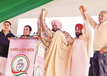 چرنجیت سنگھ چنی ہی پنجاب میں وزارت اعلیٰ کیلئے کانگریس کا چہرہ ہوںگے