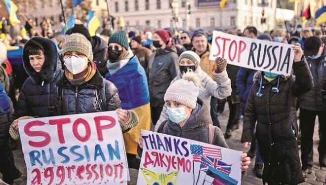 روس یوکرین پرحملہ کر سکتا ہے، ۷۰؍ فیصد تیاری ہوگئی ہے: امریکہ