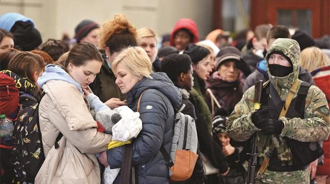 یوکرین میں ہرطرف آہ و بکا،جنگ انسانی المیہ میں تبدیل