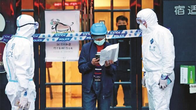 چین میں کورونا کی وبا میں شدت، ۳؍ کروڑشہری لاک ڈاؤن کا شکار