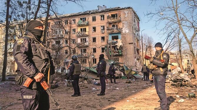 روس کا یوکرین پر سپر سونک میزائل سے شدید حملہ