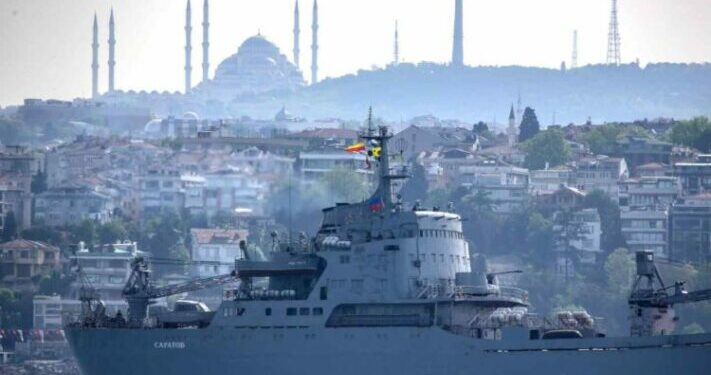 ترکی نے جنگی جہازوں کے گزرنے پر پابندی عائد کی