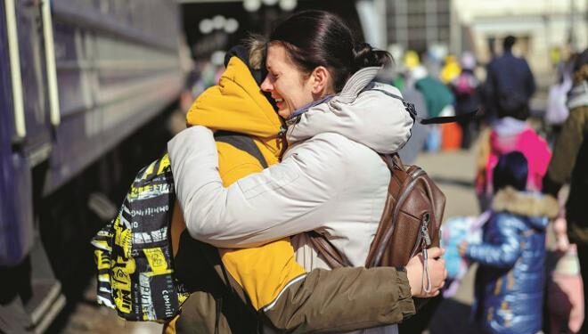 یوکرین میں اسکول پر بمباری، سیکڑوں ہلاکتوں کا اندیشہ