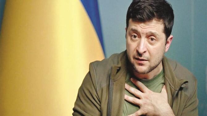 یوکرین کے صدر روس کے دونوں اہم مطالبات ماننے کیلئے تیار