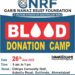 دعوت اسلامی کے ڈپارٹمنٹ  GNRF  کا بلڈ ڈونیشن کیمپ