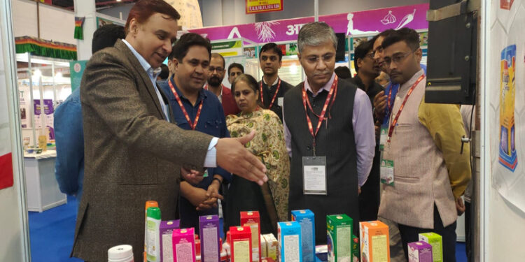 انڈیا انٹرنیشنل ٹریڈ فیئر2022میں دواساز کمپنی نیو رائل پروڈکٹس کی شرکت