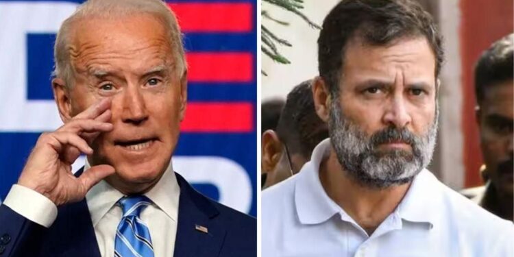 راہل کے معاملے کو دیکھ رہے ہیں: امریکہ