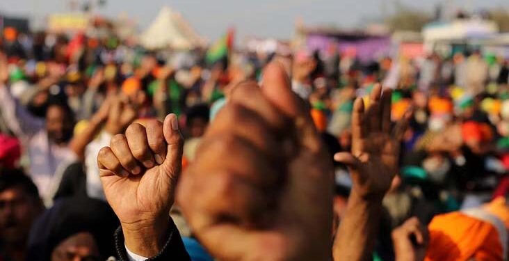 دفتر ای ڈی کی طرف اپوزیشن کا احتجاج پولیس نے روک دیا