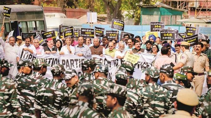 ٹکراؤ شدید، حکومت سخت، اپوزیشن اٹل مگر ای ڈی دفتر جانا دشوار