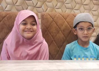 زینہ فاطمہ و محمد زین نے 5؍ سال کی عمر میں اپنا پہلا روزہ رکھا