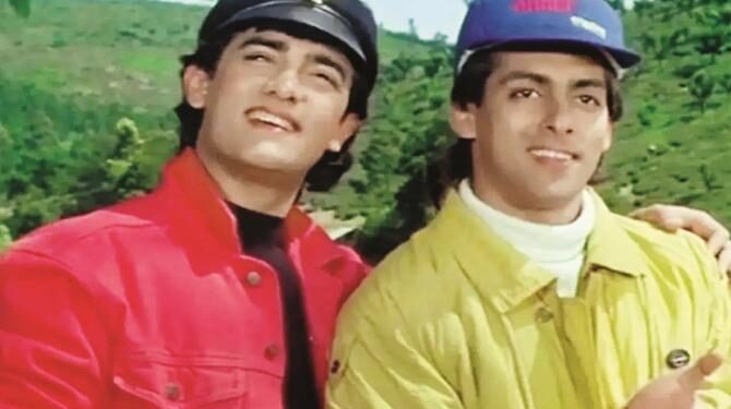 سلمان اورعامر’انداز اپنا اپنا ‘ کے بعد ایک ساتھ کیوں نظر نہیں آئے؟