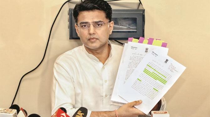 راجستھان :کانگریس اعلیٰ کمان سرگرم مگر سچن پائلٹ آج بھوک ہڑتال پر مصر