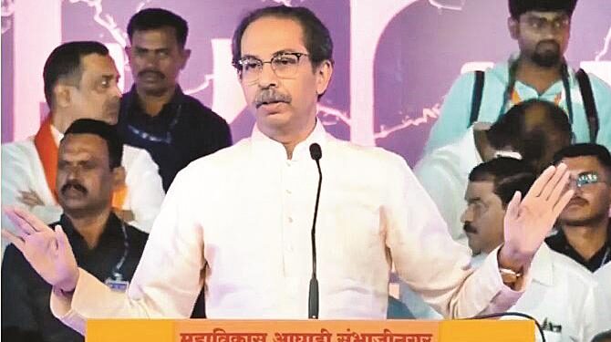 اورنگ آباد میں اُدھو کا بی جے پی اور مودی پر چوطرفہ حملہ