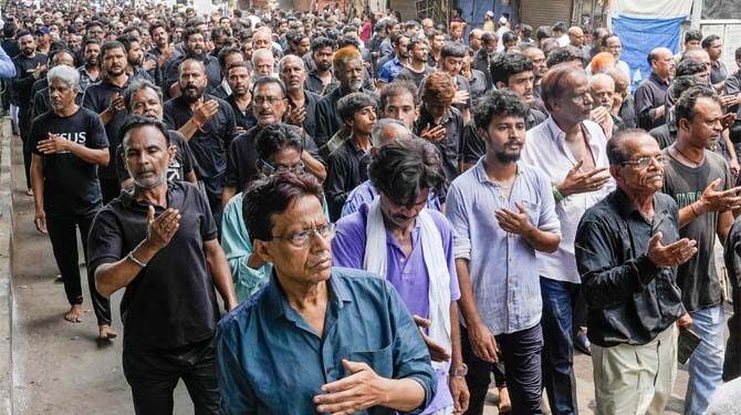 ملک بھر میں ماتمی جلوس ، وزیراعظم نے بھی حضرت حسین ؓ کی قربانی کو یاد کیا