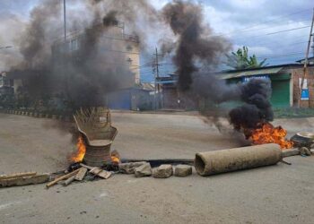 منی پور : حالیہ تشدد میں ۳؍ افراد جاں بحق