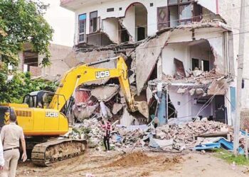 نوح میں ظالمانہ انہدامی کارروائی پر شدید برہمی