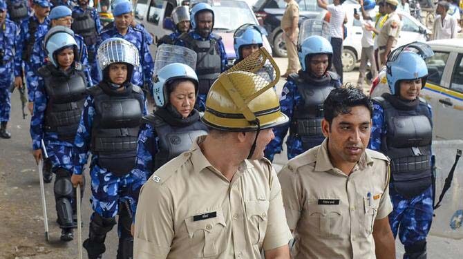 حساس علاقوں میں بڑے پیمانے پر سیکوریٹی انتظامات کئے گئے ہیں: دہلی پولیس